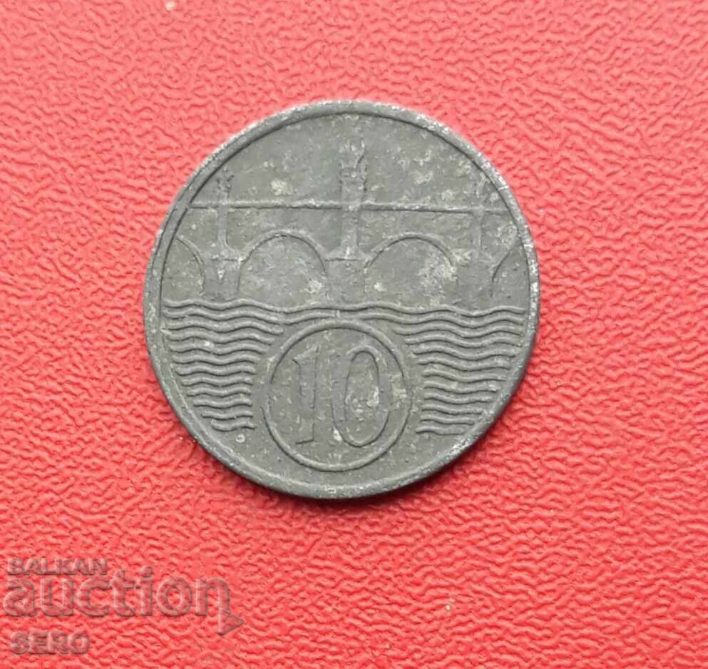 Τσεχία και Μοραβία - 10 haléřů 1943
