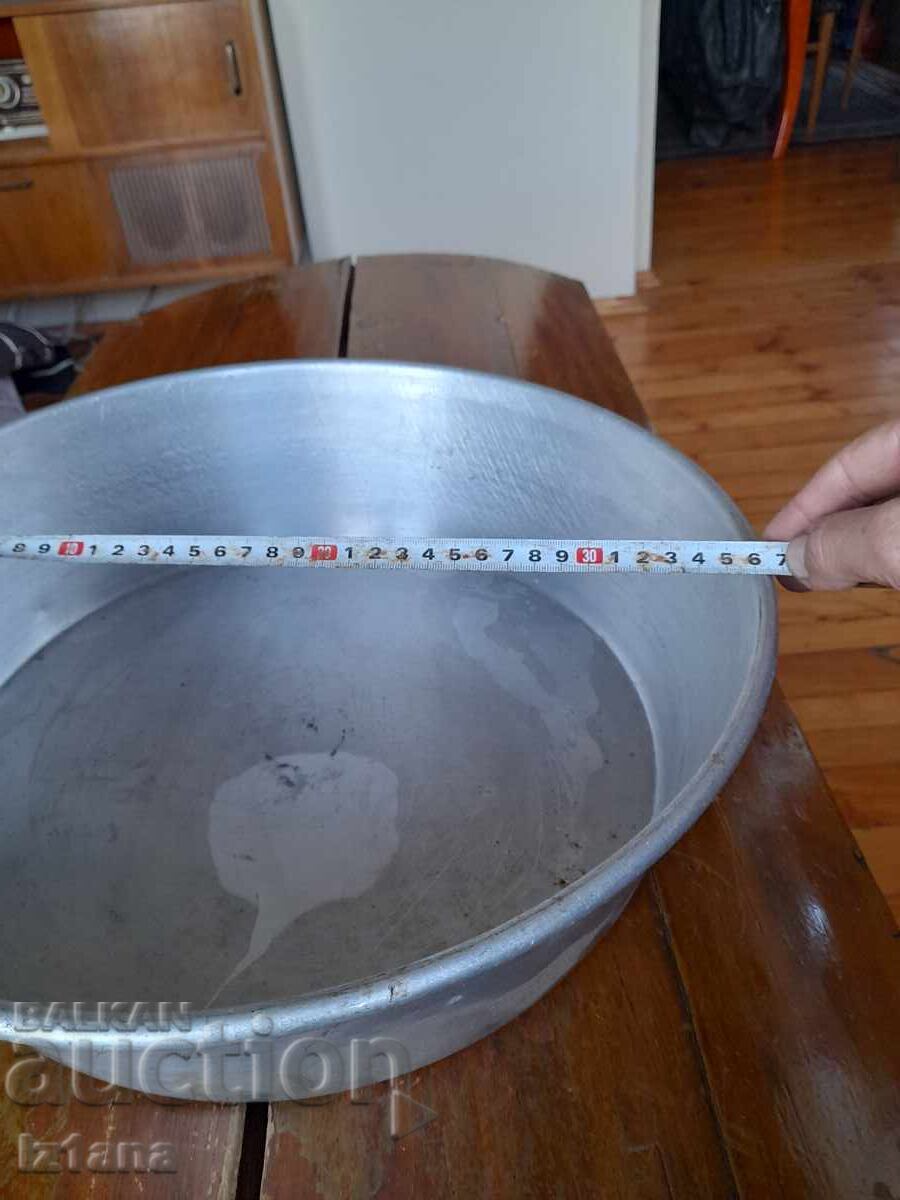 Παλιός δίσκος αλουμινίου, κατσαρόλα - 7