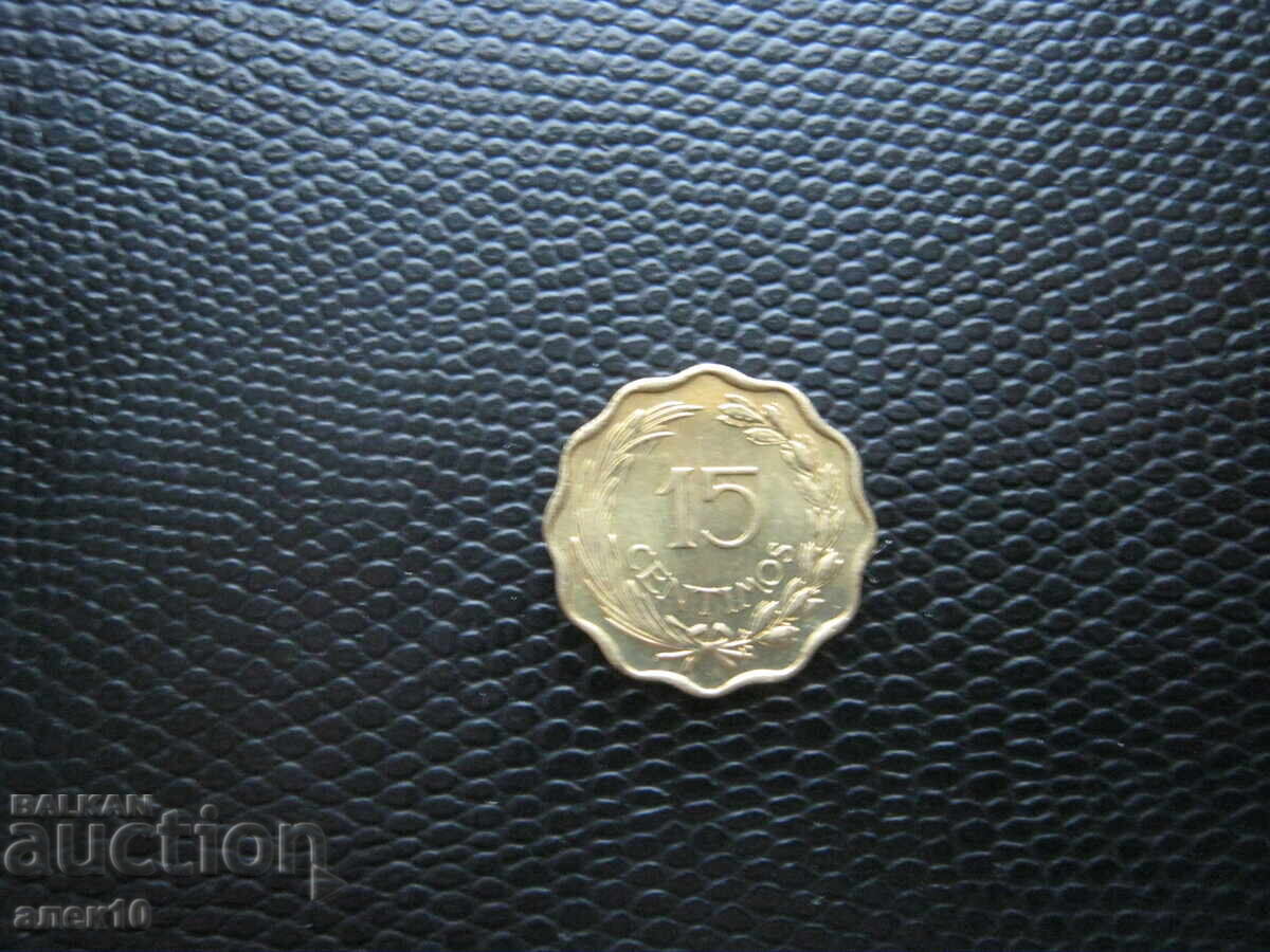 Paraguay 15 centavos 1953 n cu preț € 0.80 | 1.56 BGN Paraguay 15 centavos 1953 n cu preț € 0.80 | 1.56 BGN