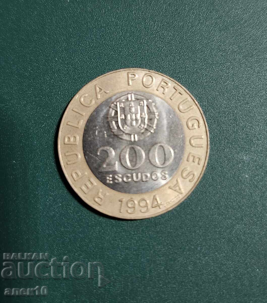 Portugal 200 escudos 1994 n with price € 2.40 | 4.69 BGN Portugal 200 escudos 1994 n with price € 2.40 | 4.69 BGN