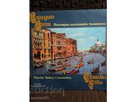 Placă. Claudio Villa. Canzonette