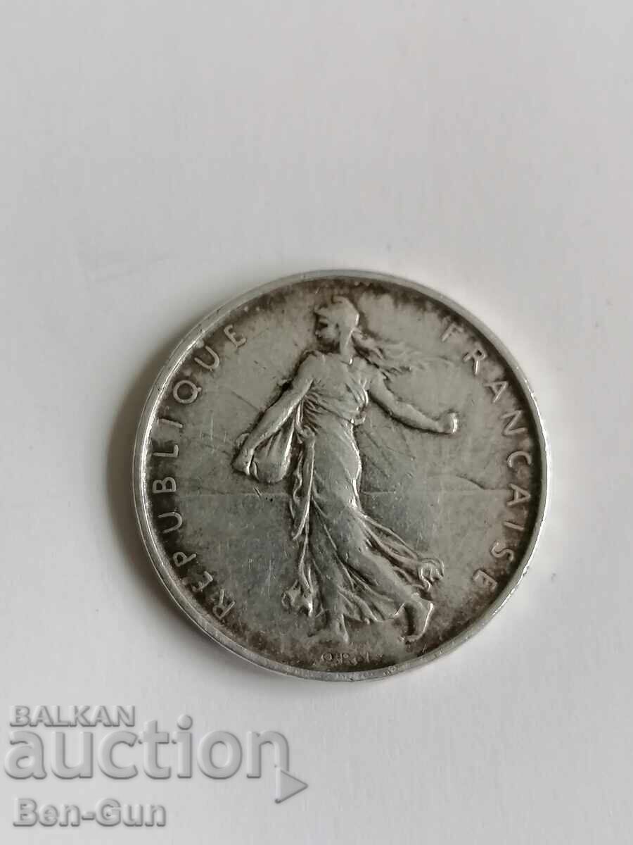 Δημοπρασία 5 φράγκα 1963 - ασημένια Δημοπρασία 5 φράγκα 1963 - ασημένια