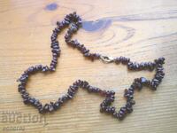 Necklace of Unprocessed Natural Garnets