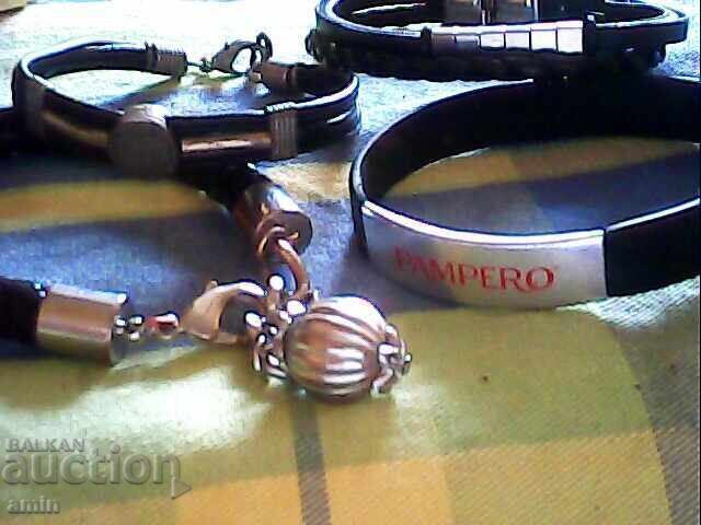 Brățări din silicon și piele cu preț € 10.00 | 19.56 BGN