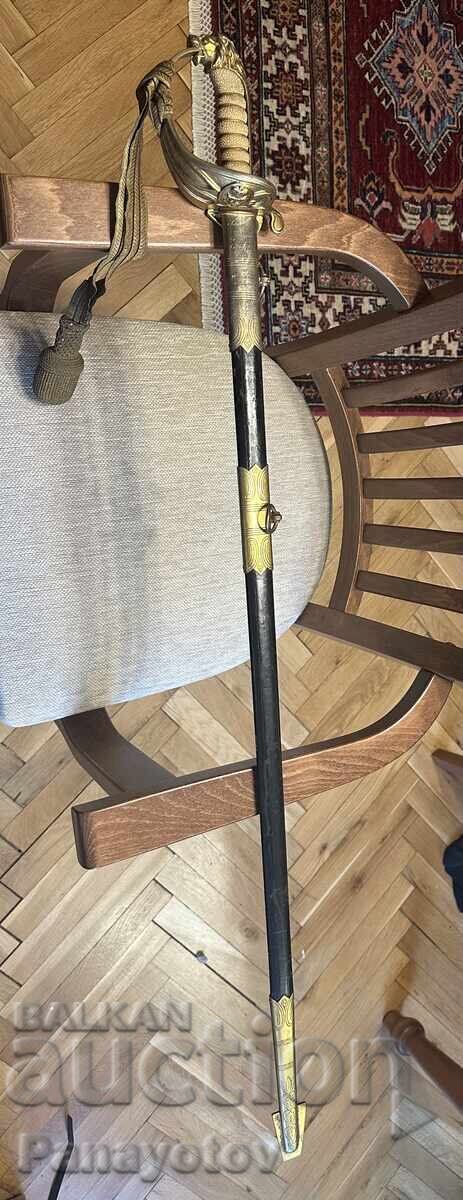 Sabie, șașcă, spadă, cuțit, stilet, kamă, ofițeresc, iatagan, cuțit, maritim cu preț € 3350.00 | 6552.05 BGN
