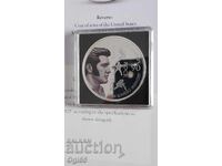 Anniversary silver plaque for the 90th anniversary of King N