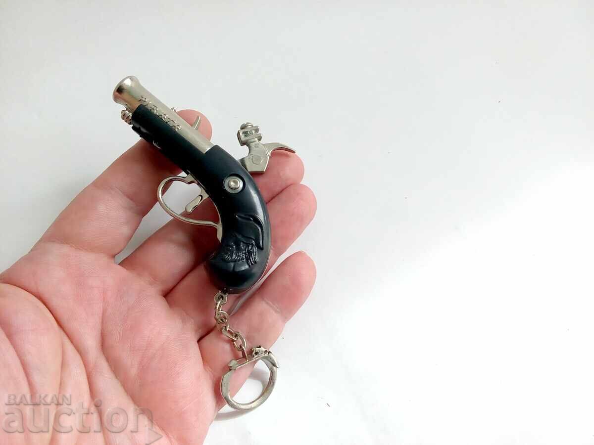 Licitație Breloc vintage miniatură pistol turnat