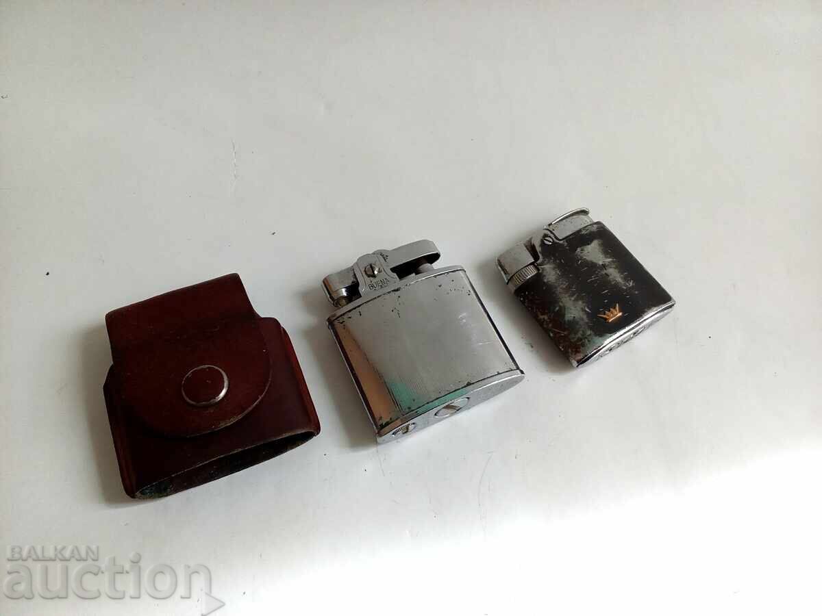 Lot Old gasoline lighters with price € 75.00 | 146.69 BGN
