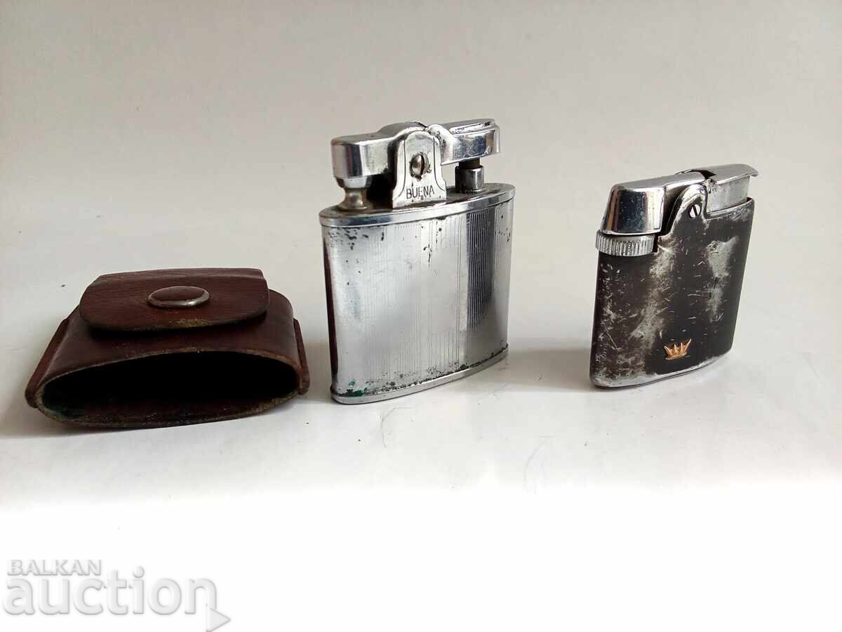 Lot Old gasoline lighters