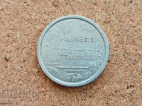 Γαλλική Πολυνησία 1 Φράγκο, 1965