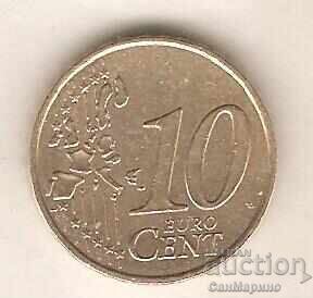 +Γαλλία 10 λεπτά του ευρώ 1999