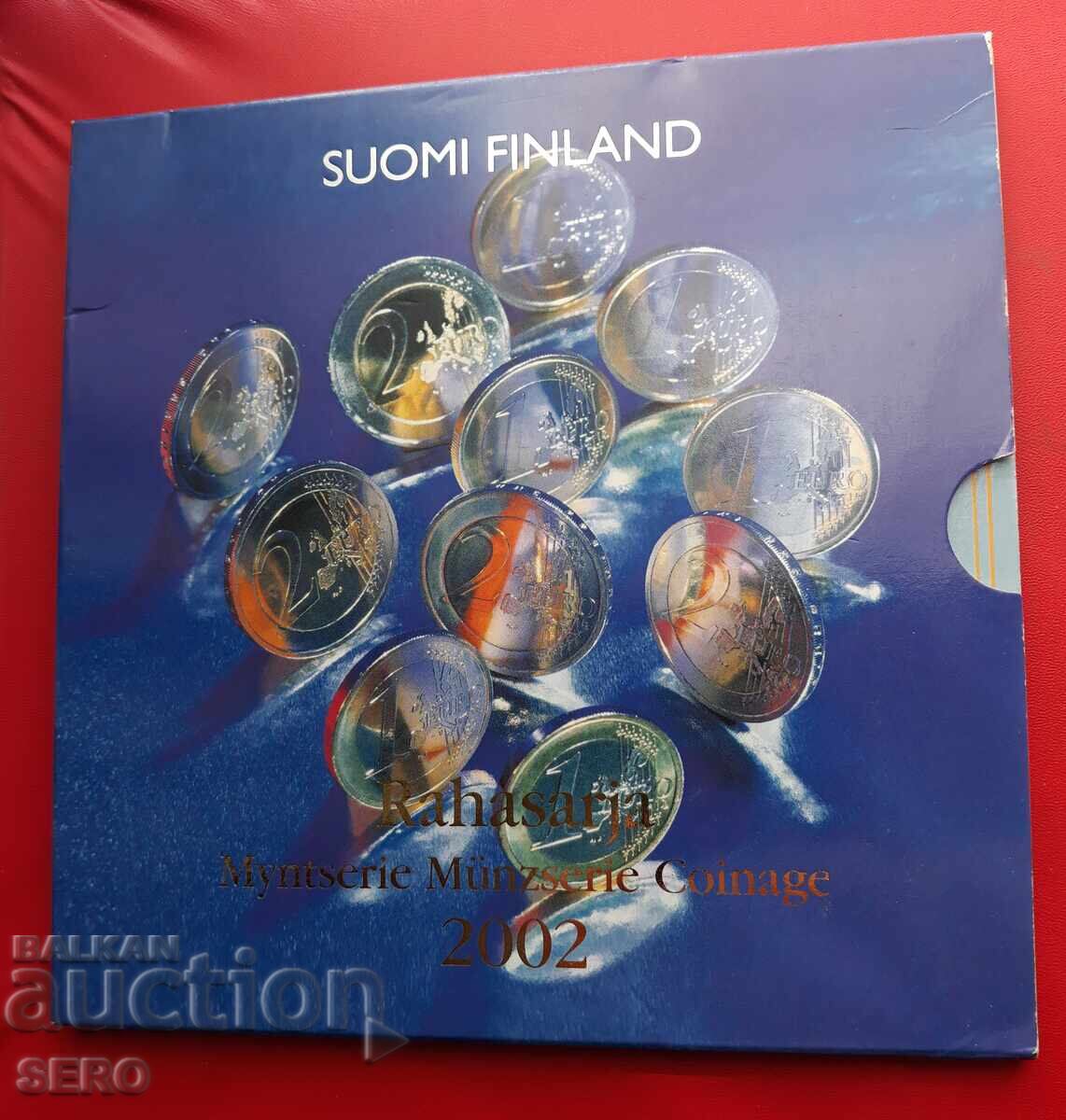 Finlanda - SET 2002 de la 8 euro-monede Finlanda - SET 2002 de la 8 euro-monede