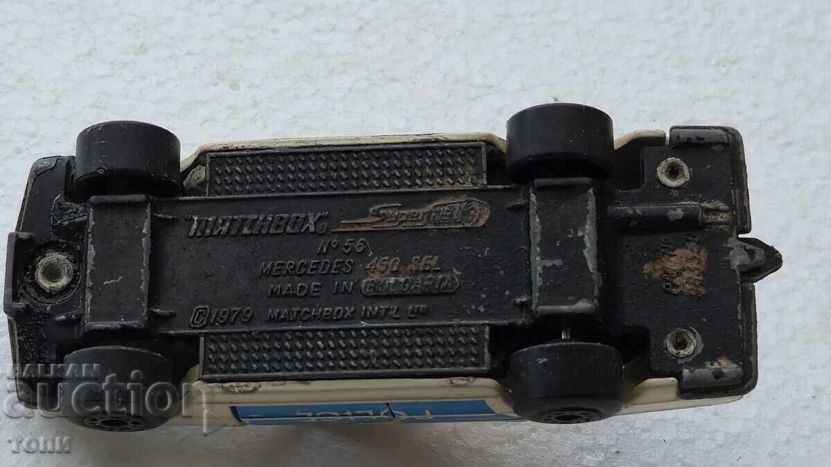 MATCHBOX MERCEDES 450 SEL MADE IN BULGARIA  БЗЦ  !!!! - 6