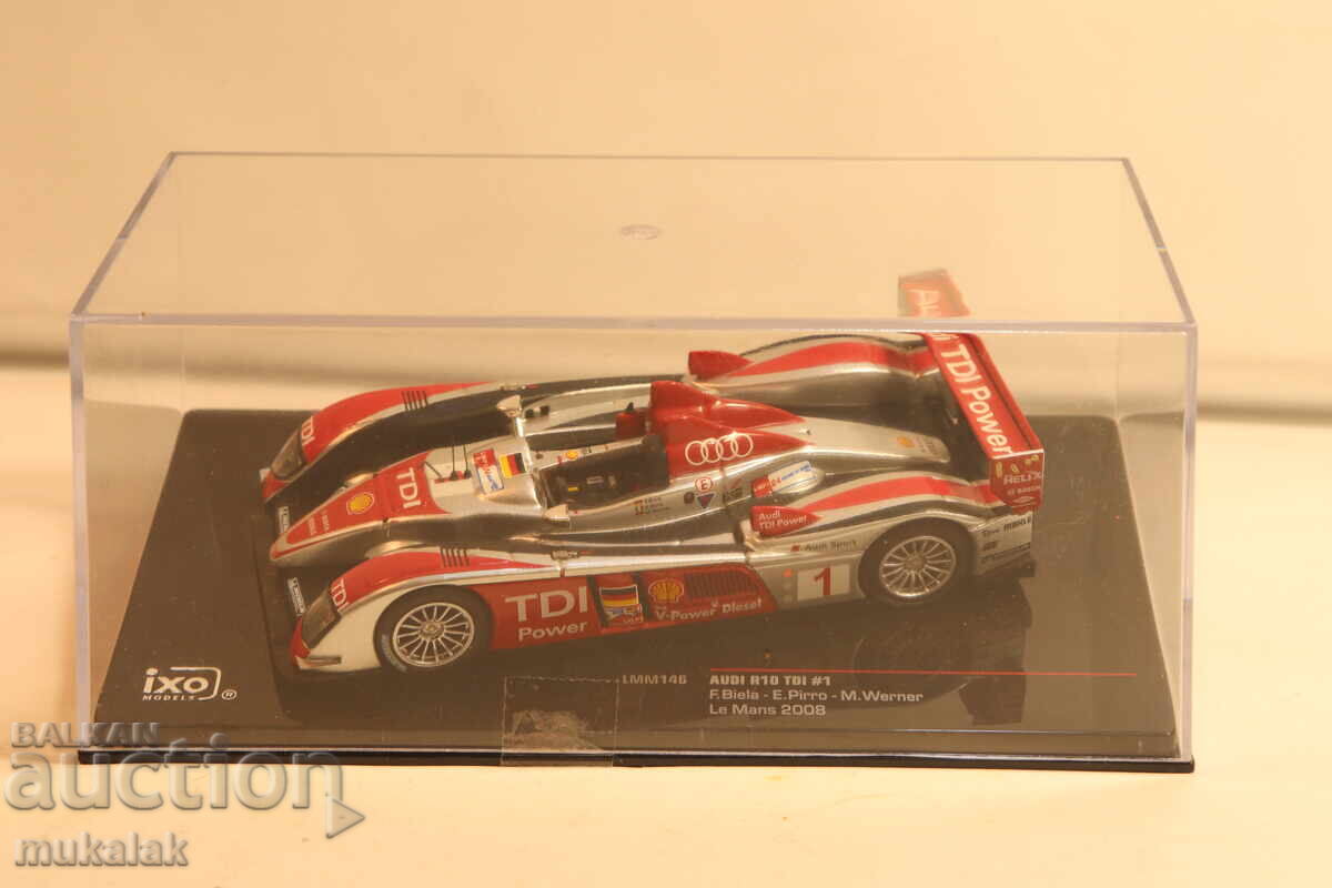 1:43 IXO AUDI R 10 TDI LE MANS MAȘINĂ MODEL RALIU