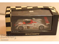 1:43 MINICHAMPS AUDI R8 LE MANS ΚΟΛΛΑ ΜΟΝΤΕΛΟ ΡΑΛΙ
