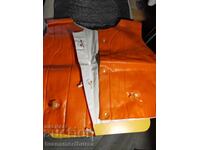 Retro classic orange life jacket