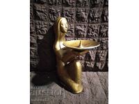 Свещник метален. Алуминий