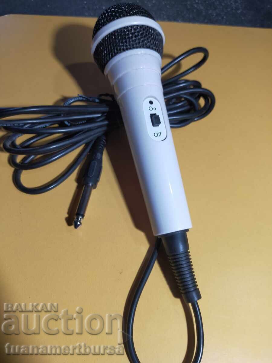 White microphone - 5 White microphone - 5
