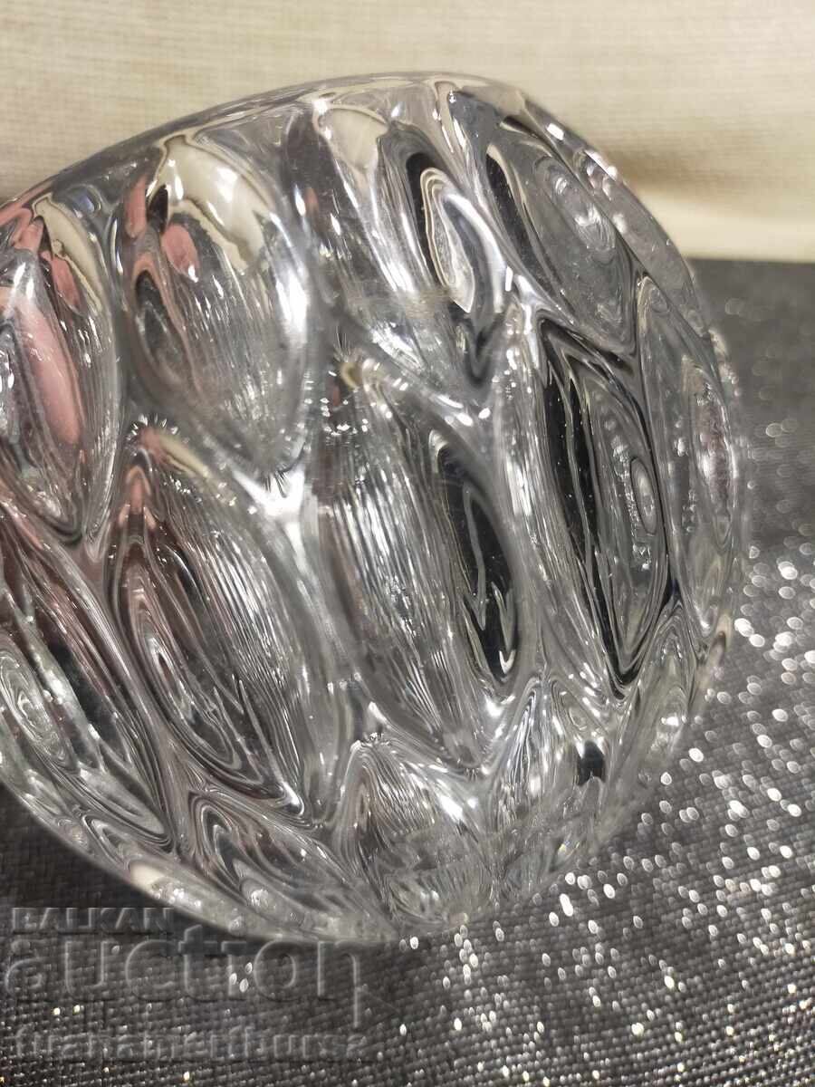 Bol de sticlă colorat