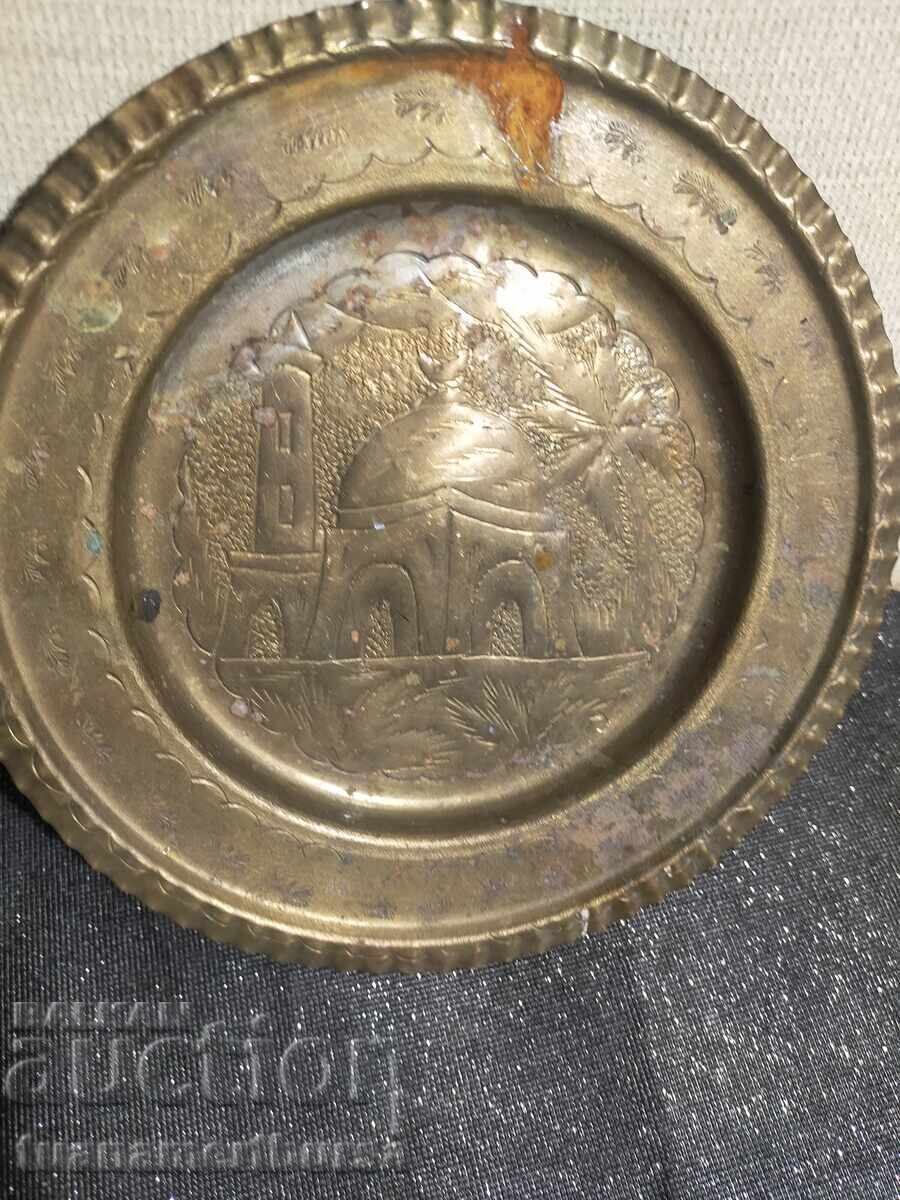Placă decorativă veche cu preț € 15.00 | 29.34 BGN Placă decorativă veche cu preț € 15.00 | 29.34 BGN