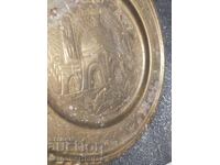 παλιά διακοσμητική πιατέλα