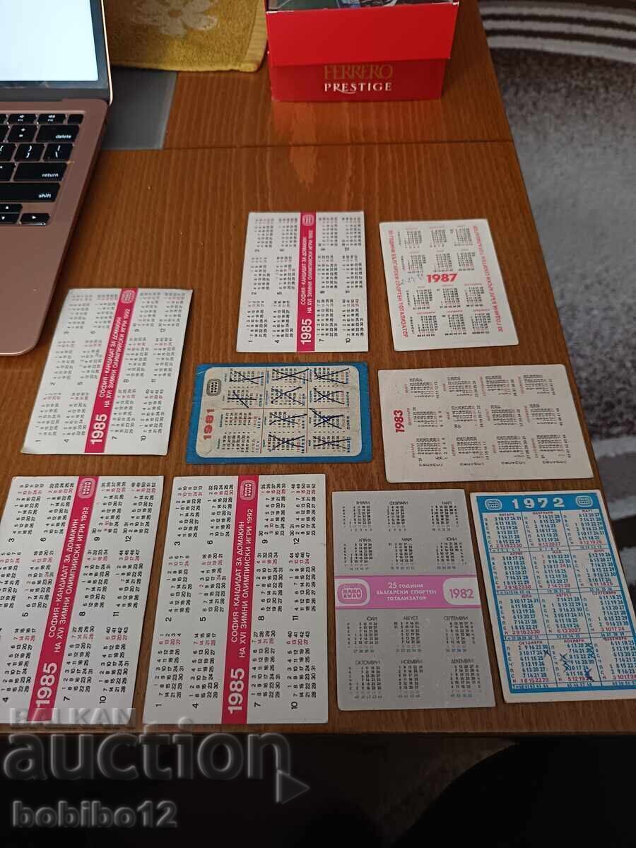 Παράδοση Λοτ παλιά ημερολόγια Παράδοση Λοτ παλιά ημερολόγια