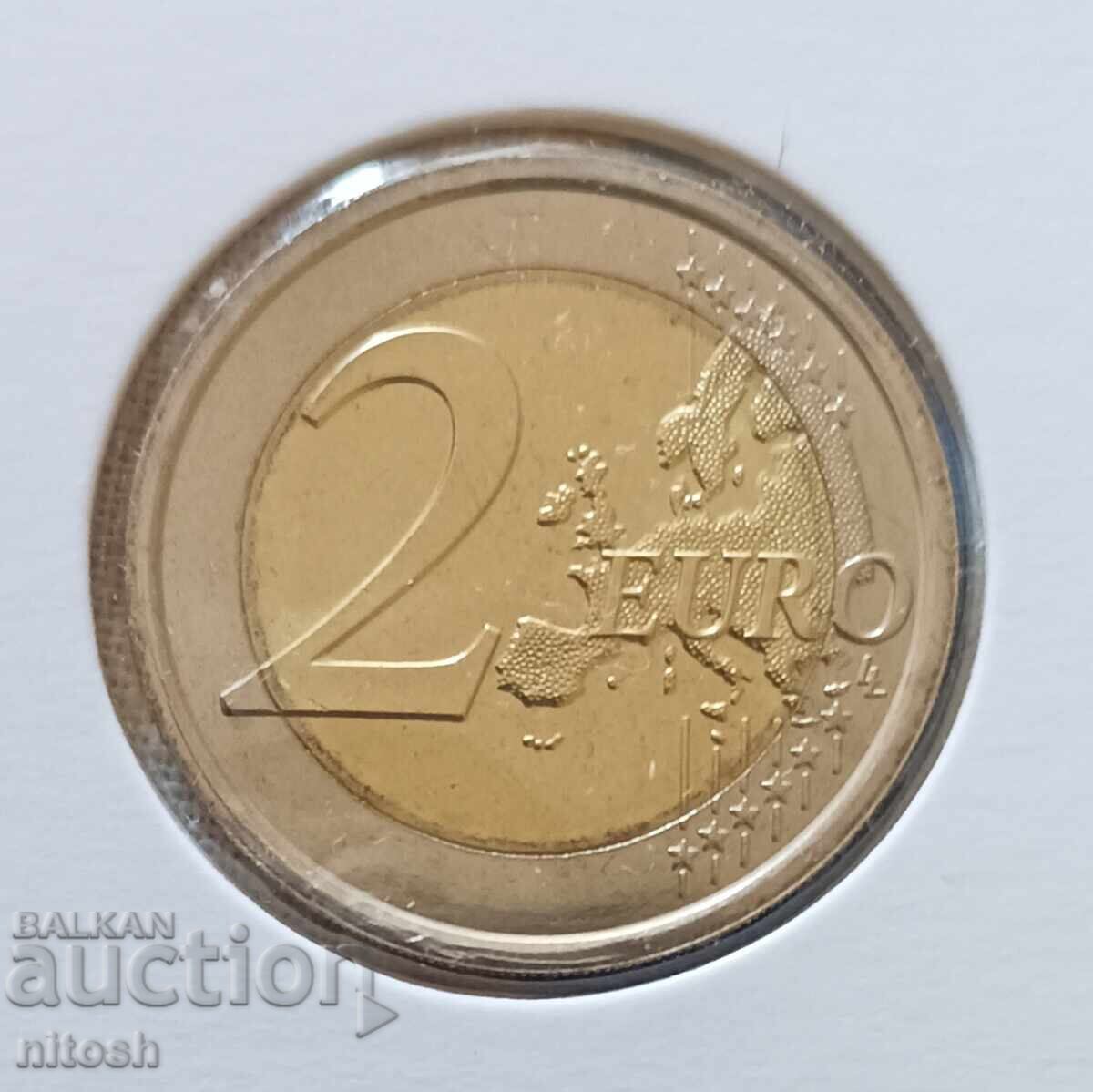 2 евро,2013 г.,Италия,UNC,Джовани Бокачо с цена € 5.00 | 9.78 лв.