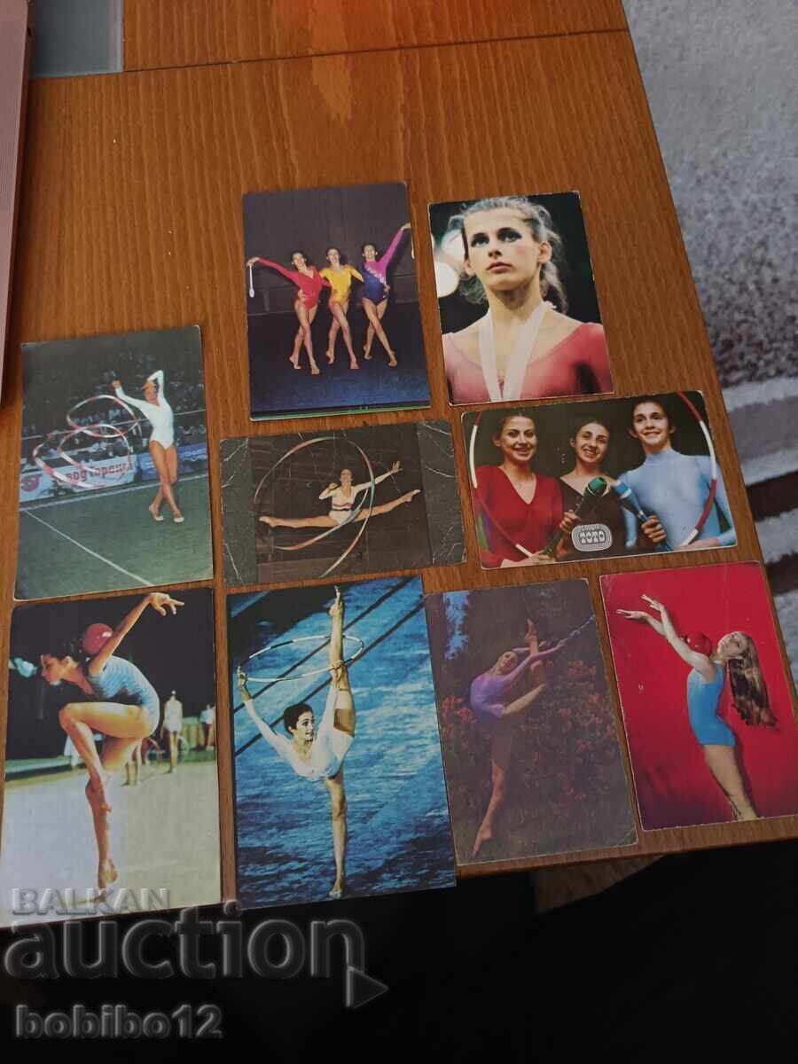 Παλιά ημερολόγια 9 τμχ. για 5