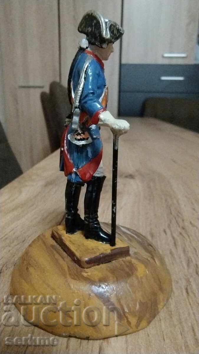 Παράδοση Μολύβι φιγούρα του Φρειδερίκου του Μεγάλου Παράδοση Μολύβι φιγούρα του Φρειδερίκου του Μεγάλου