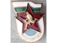 19518 Значка - Воин Спортист III степен - емайл