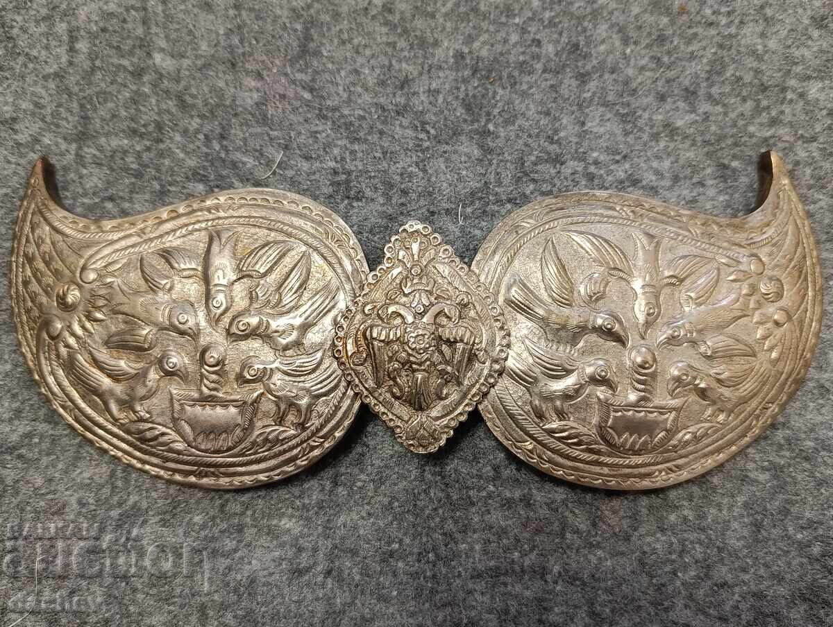 Vŭzrozhdenski Srebŭrni Kovani pafti pafta nosiya nakit 19V