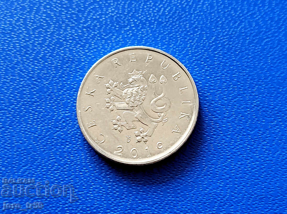 Cehia 1 coroană /1 Koruna/ 2019 cu preț € 0.60 | 1.17 BGN