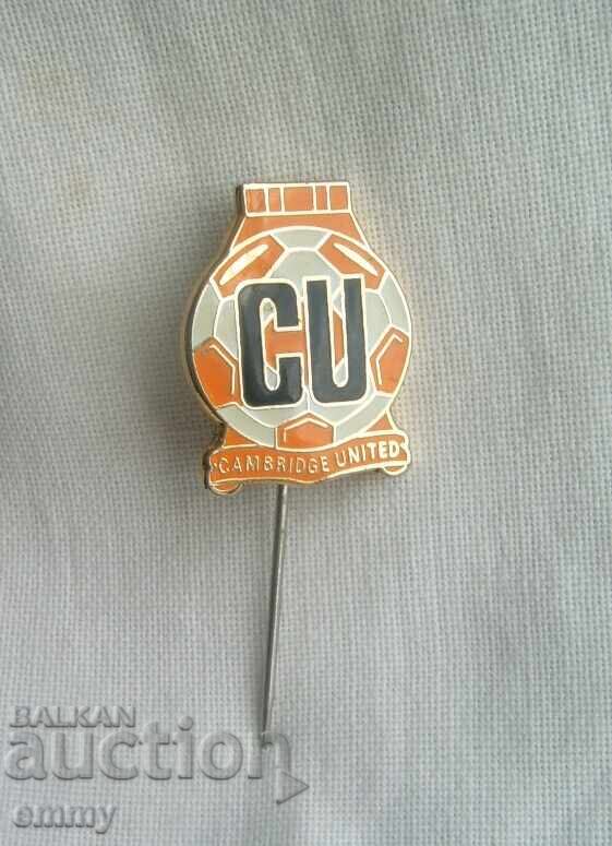 Insignă fotbal - FC Cambridge United, Anglia. Email