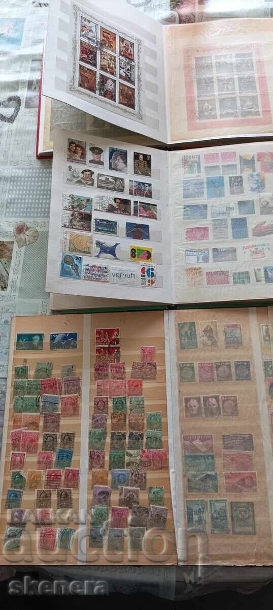 Τρία άλμπουμ με γραμματόσημα και μπλοκ - 5 Τρία άλμπουμ με γραμματόσημα και μπλοκ - 5