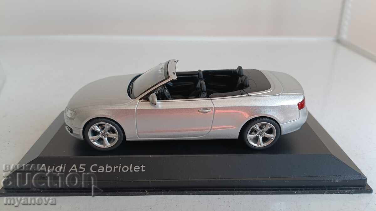 Model metalic de colecție Audi A5 Cabriolet