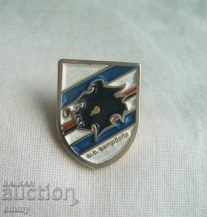 Καρφίτσα ποδοσφαίρου - ΦΚ Σαμπντόρια / UC Sampdoria, Ιταλία Καρφίτσα ποδοσφαίρου - ΦΚ Σαμπντόρια / UC Sampdoria, Ιταλία