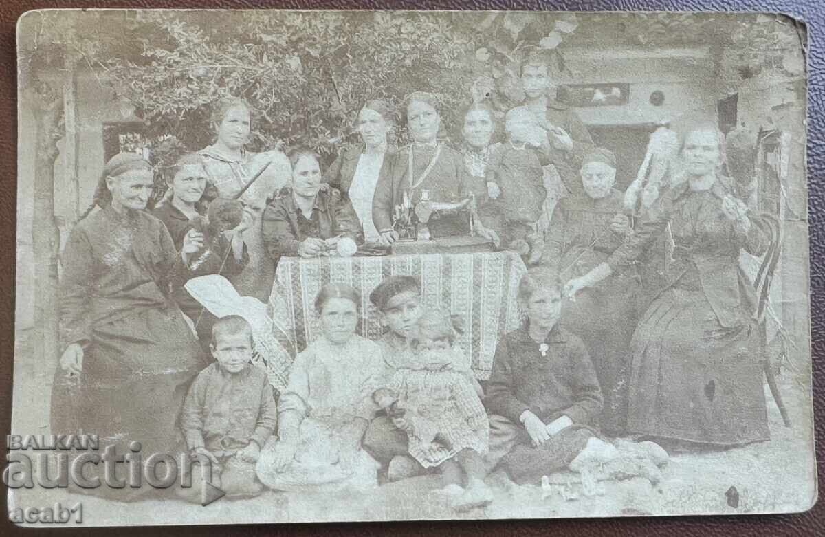 Women's Sewing and Spinning