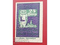 Bancnotă - Germania - Saxonia - Ilzen - 25 pfennig 1922