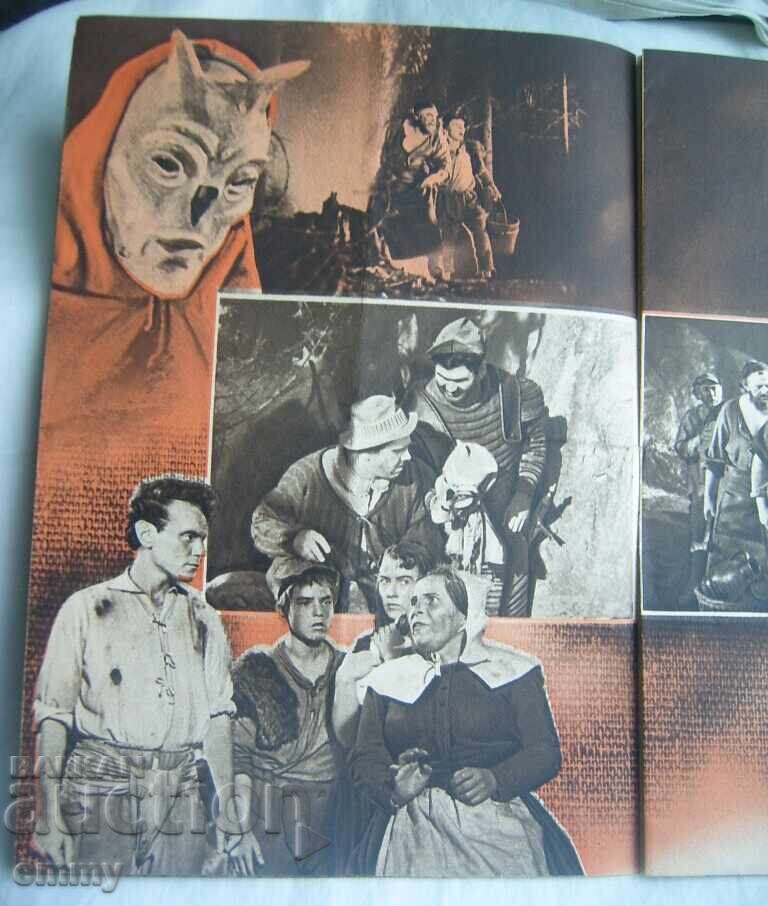 Licitație Programă de film, broșură - "Diavolul din Mühlenberg"