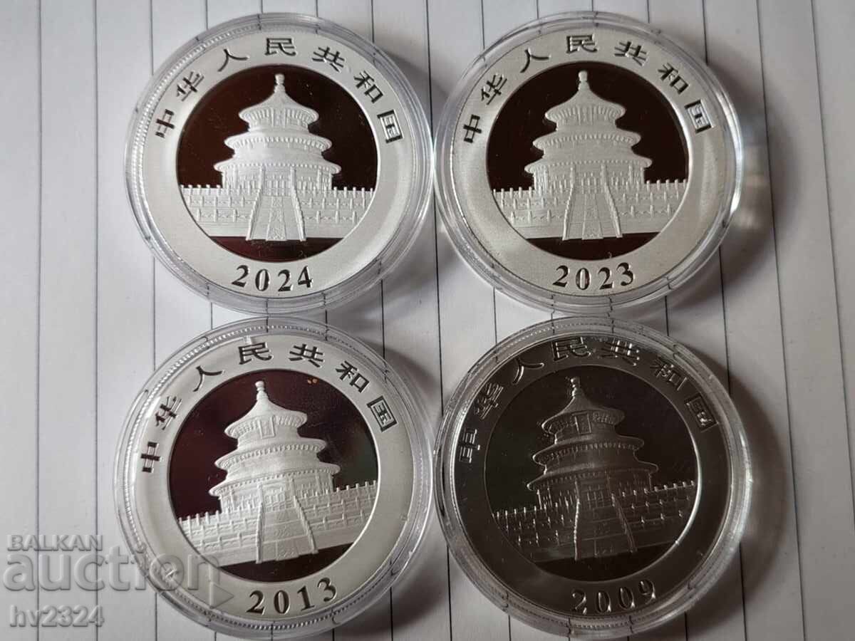 Chinese Panda 2009, 2013, 2023, 2024 with price € 400.00 | 782.33 BGN