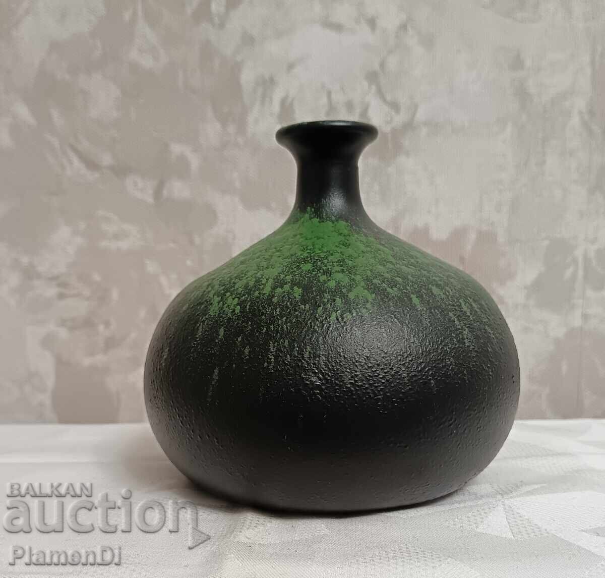 Vintage ceramic vase West Germany/Fat Lava style 70s with price € 12.00 | 23.47 BGN Vintage ceramic vase West Germany/Fat Lava style 70s with price € 12.00 | 23.47 BGN
