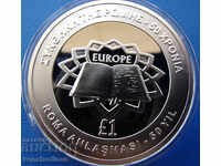 Κύπρος 1 Λίρα 2007 UNC PROOF Σπάνιο
