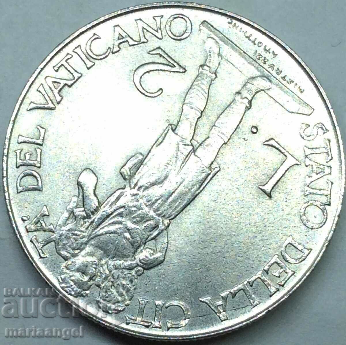 2 lire 1941 Vatican Ioan Botezătorul - 6