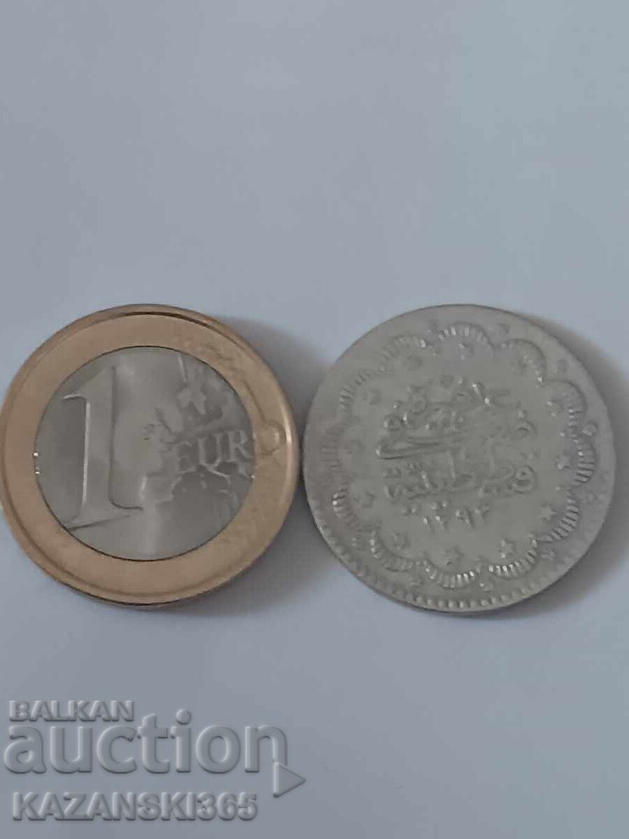 Licitație 5 kuruş Monedă otomană de argint