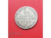 Γερμανία-Πρωσία-2,5 ασημένια γκρόσεν 1856