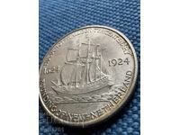 1/2 dollar 1924 Huguenot USA silver UNC
