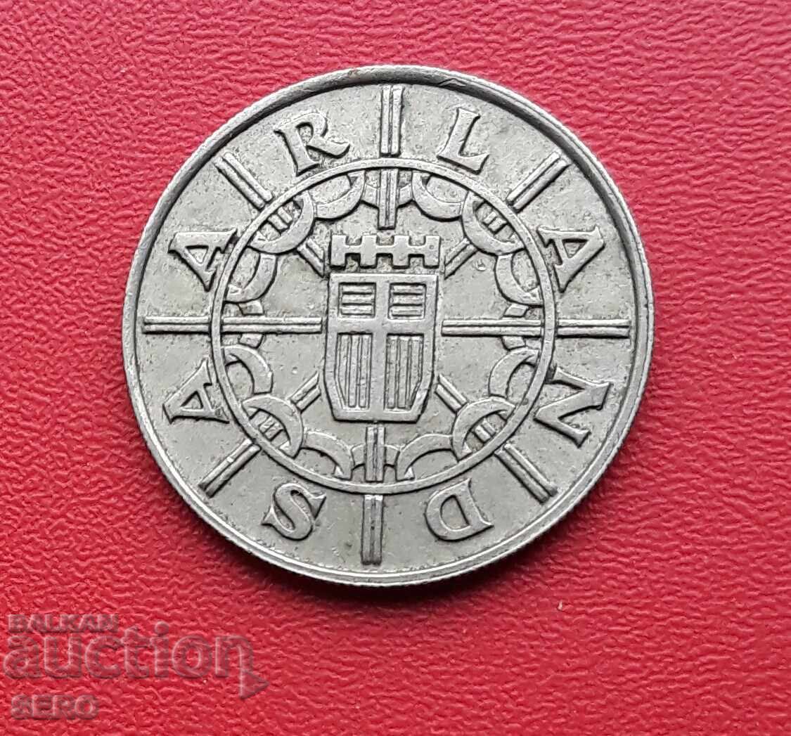 Germania-Saarland/ocupație franceză/-100 franci 1955 cu preț € 6.00 | 11.74 BGN