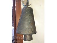 Стар голям автентичен неврокопски чан хлопка звънец