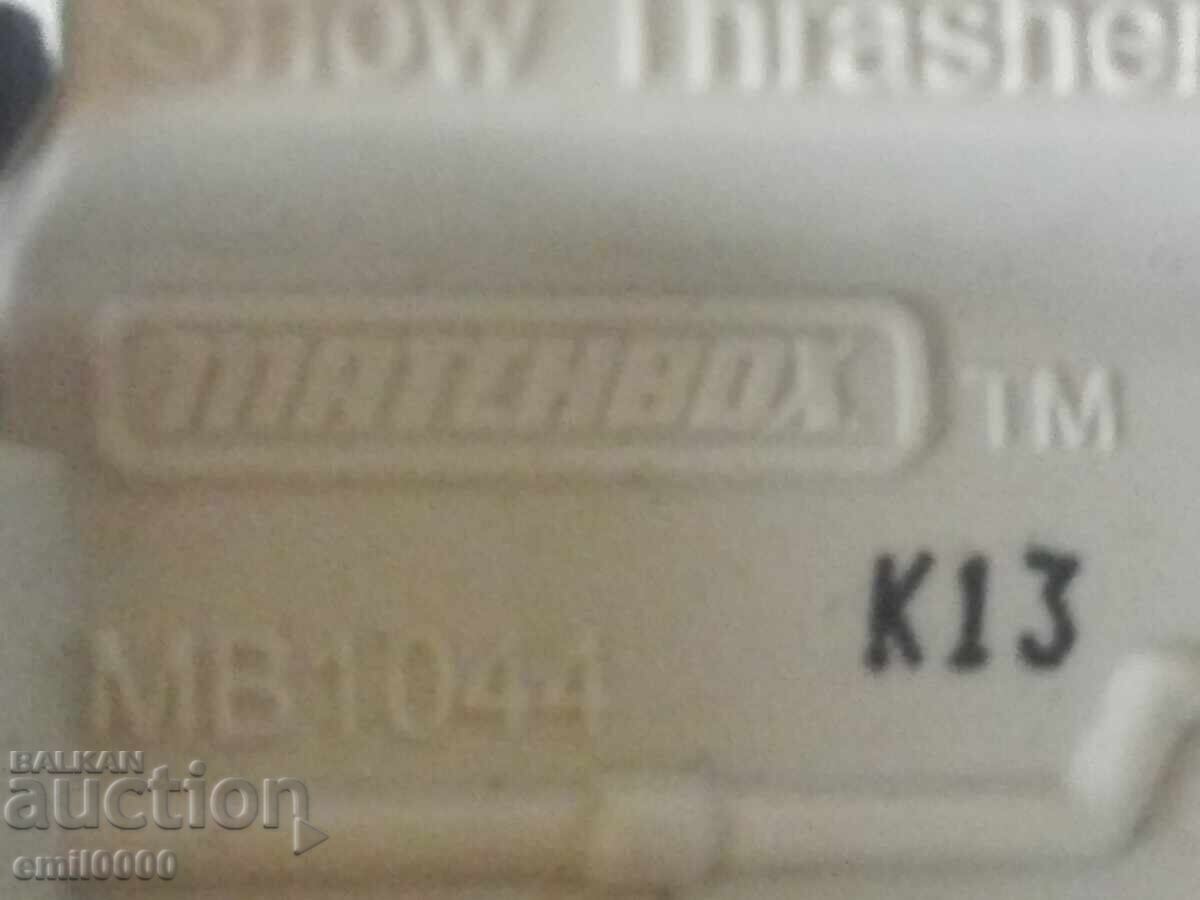 Livrarea Cărucior metalic Matchbox Snow Thrasher - 4x4 Livrarea Cărucior metalic Matchbox Snow Thrasher - 4x4