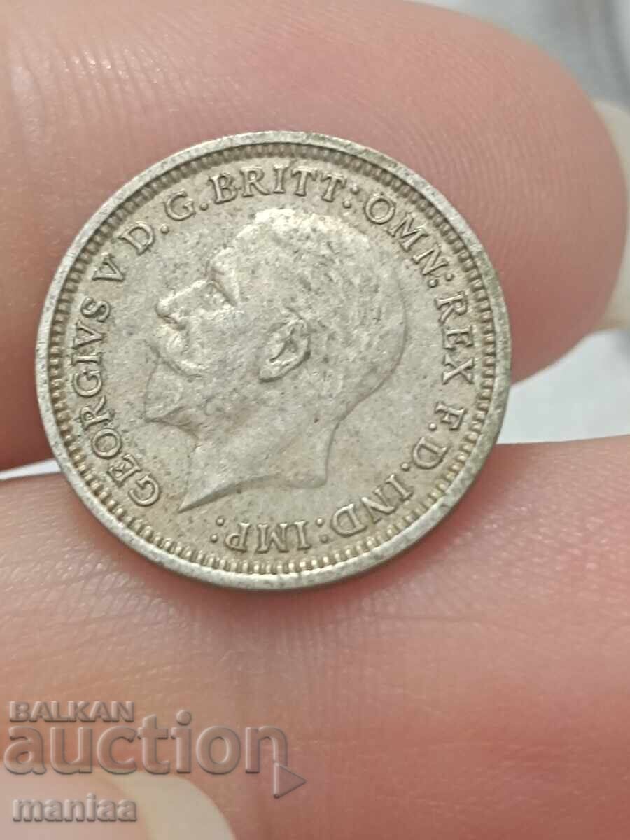3 pence 1936 Argint! - 5